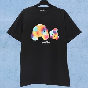Palm Angels Men's Black Short Sleeve